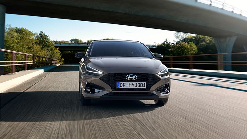 De vernieuwde Hyundai i30 hatchback.
