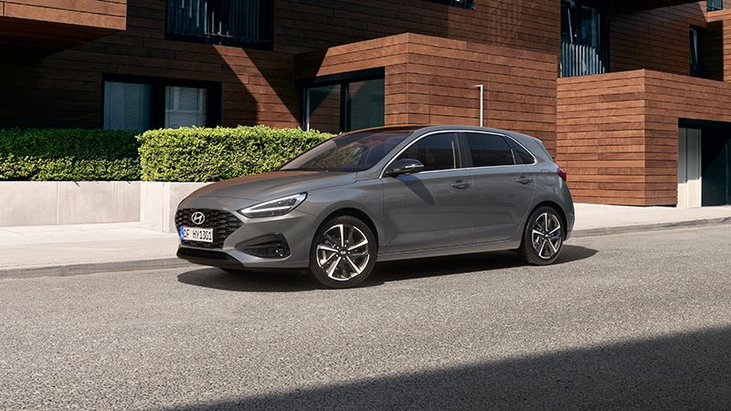 De vernieuwde Hyundai i30 hatchback. De vernieuwde Hyundai i30 hatchback.