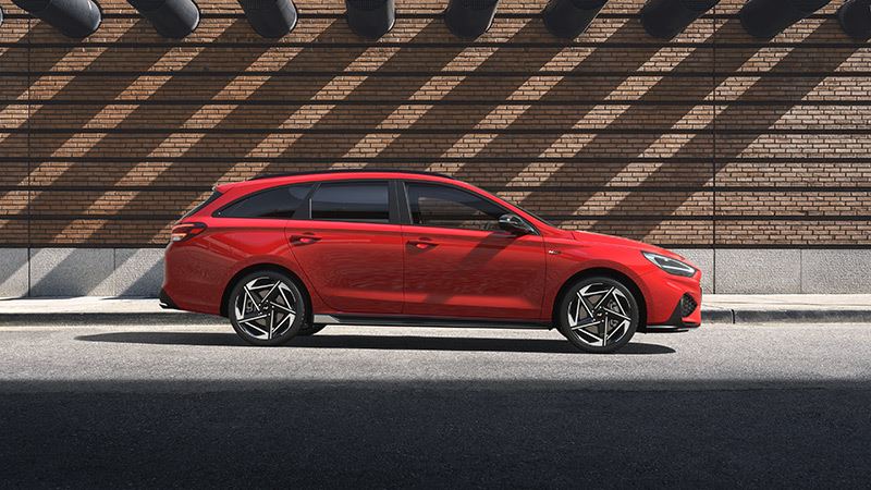De vernieuwde Hyundai i30 Wagon N Line.