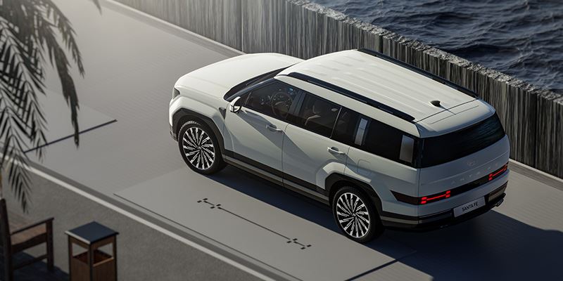 De Hyundai SANTA FE is onderscheiden met een Red Dot Design Award 2024.