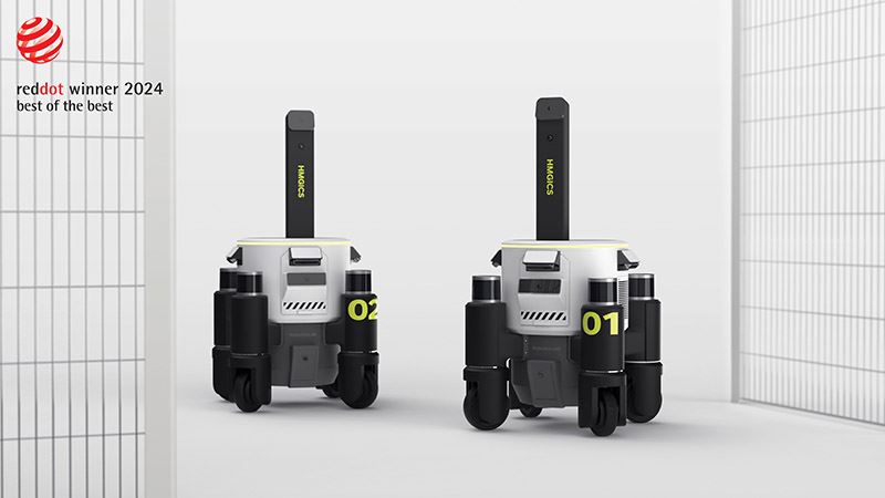 De Safety Inspection Robot kent geen blinde hoeken en kan nauwkeurige inspecties uitvoeren