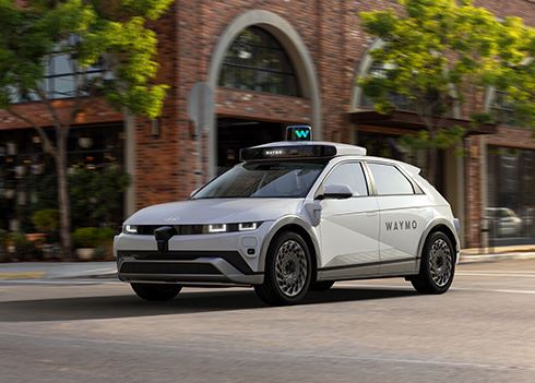 IONIQ 5 in robotaxi-vloot van Waymo