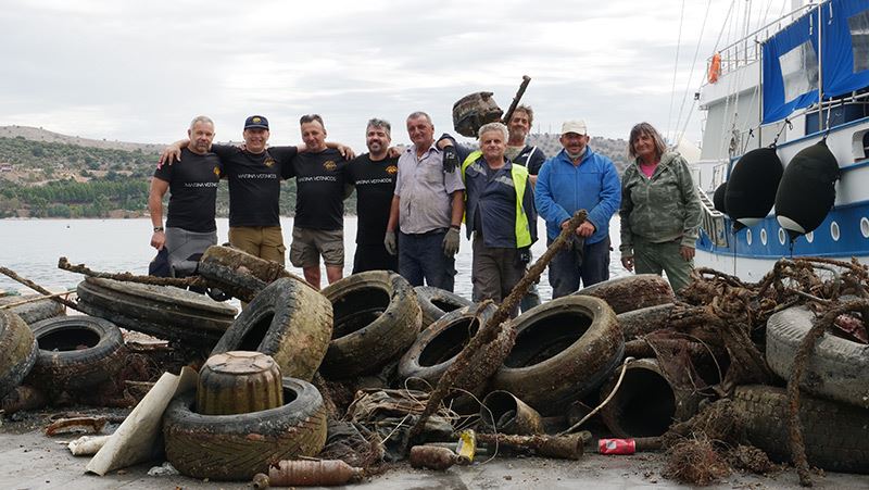Tijdens Operation Ghost Farms – Reclaiming Waters van Healthy Seas en Hyundai werd ruim 170 ton afval uit zee opgeruimd.