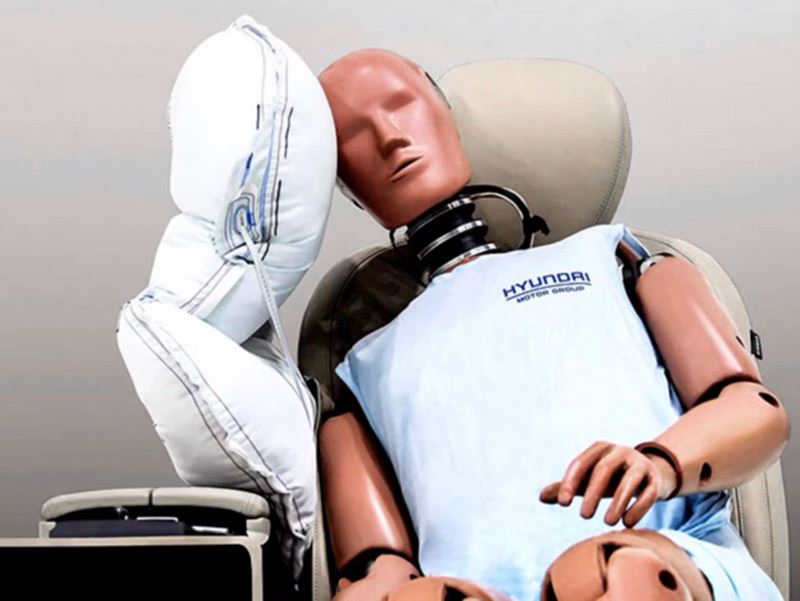 Moderne Hyundai’s zijn standaard uitgerust met de nodige airbags