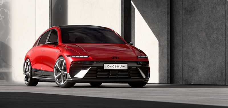 De Hyundai IONIQ 6 N Line.