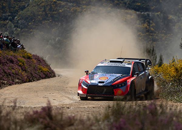 Knappe podiumplaats Hyundai-rallyrijder Ott Tänak