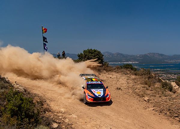 Podium lonkt weer voor rallyteam van Hyundai Motorsport