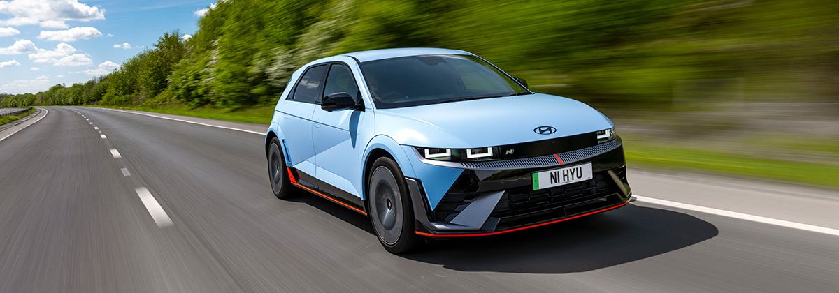 Topbeoordeling voor elektrische sportauto Hyundai IONIQ 5 N