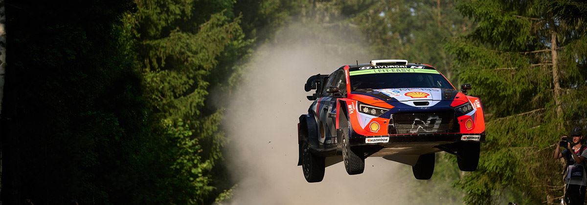 Hyundai Motorsport nieuwe leider in wereldkampioenschap rally