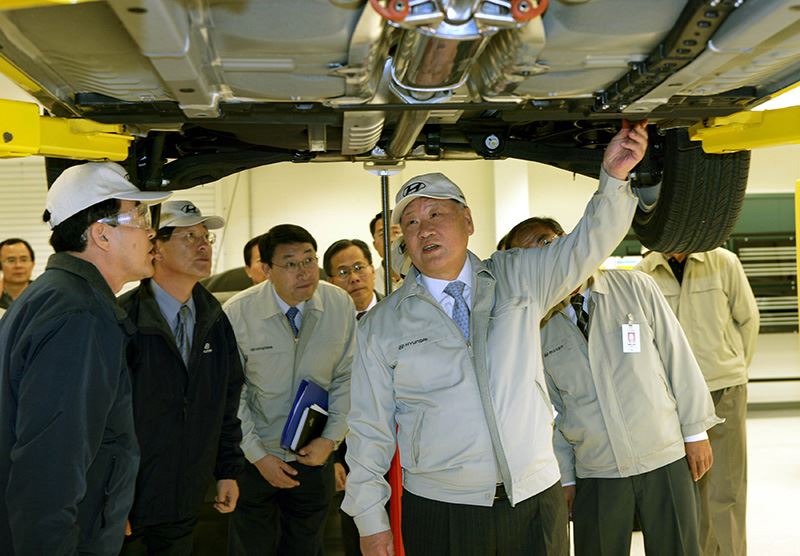 Hyundai Motor Group Honorary Chairman Mong-Koo Chung