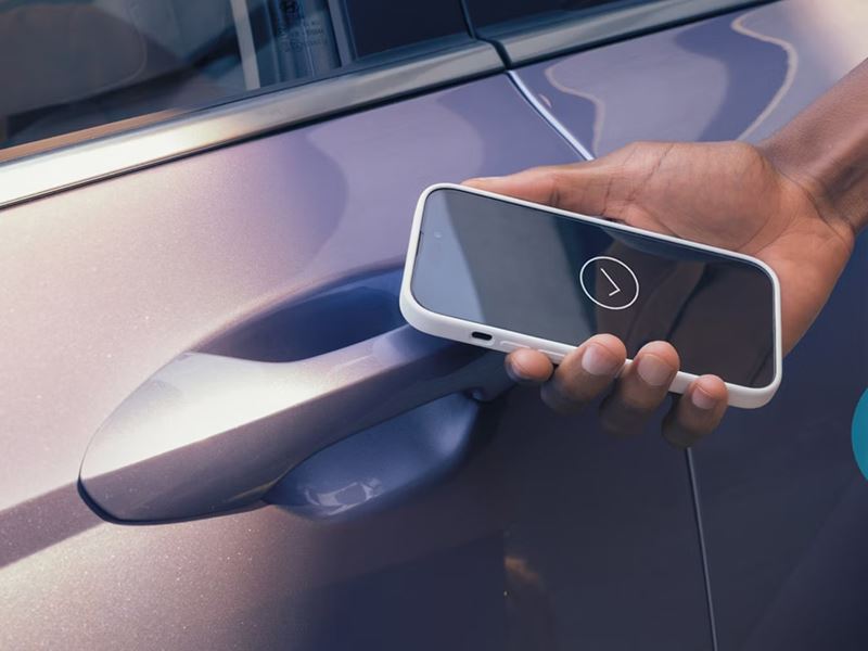 Met Hyundai Digital Key 2 open je de Hyundai SANTA FE met je smartphone.