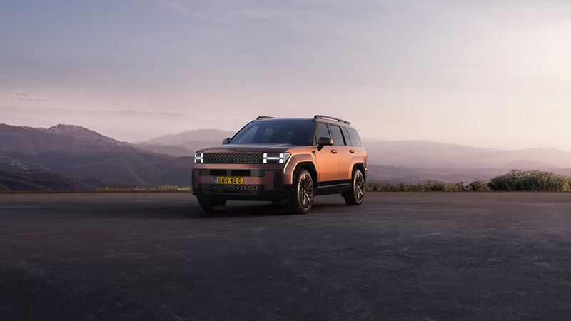 De Hyundai SANTA FE.