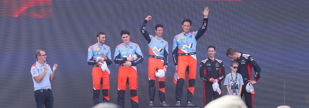 Rallyteam Hyundai Motorsport sluit seizoen af met klinkend dubbel podium