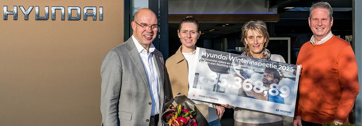 Hyundai Winterinspectie 2025 levert hoogste opbrengst aan donaties op sinds 5 jaar