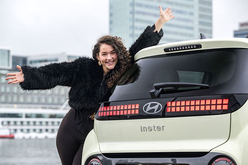 Bibi Espina, merkambassadeur van Hyundai.