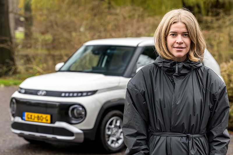 Tess van Zalinge, merkambassadeur van Hyundai.