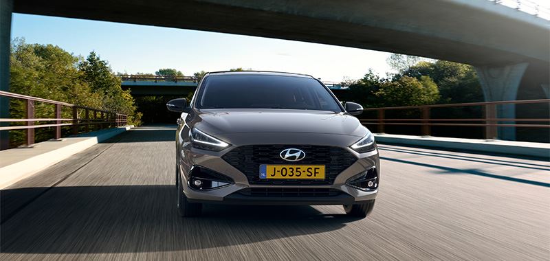 De Hyundai i30.