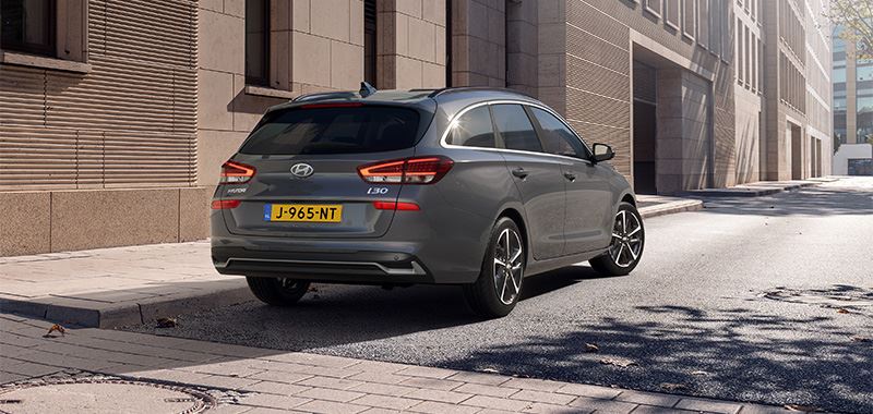 De Hyundai i30 Wagon.