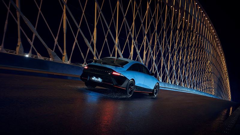 De Hyundai IONIQ 6 N.