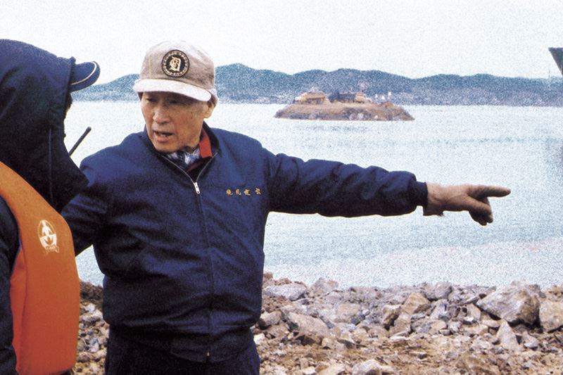 Oprichter van Hyundai Ju-yung Chung.