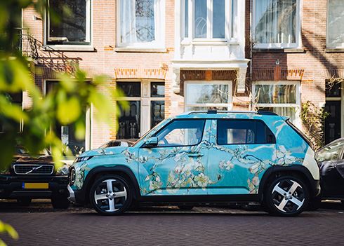 Hyundai INSTER brengt Van Gogh in beweging