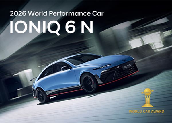 IONIQ 6 N bekroond tot 2026 World Performance Car