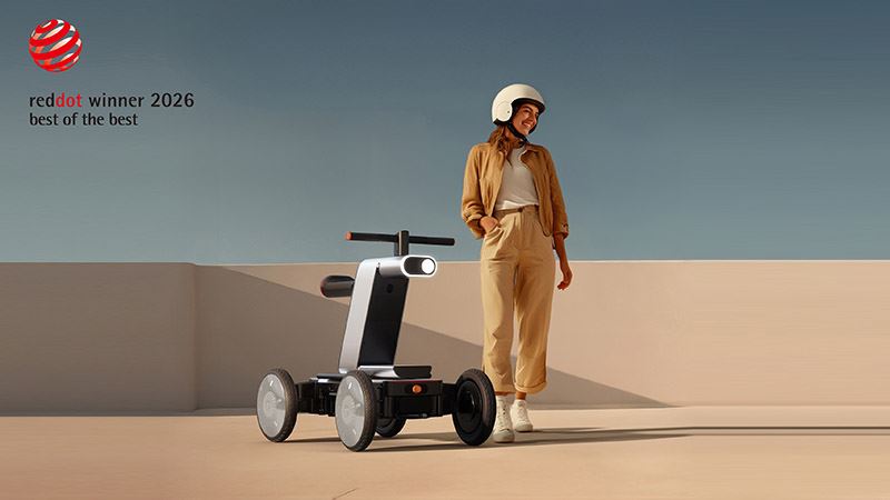 De Red Dot-jury bekroonde MobED Urban Hopper en Golf met Best of the Best.