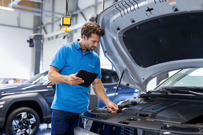 AI stelt Hyundai-technici-in de gelegenheid sneller de oorzaak van een storing te achterhalen.