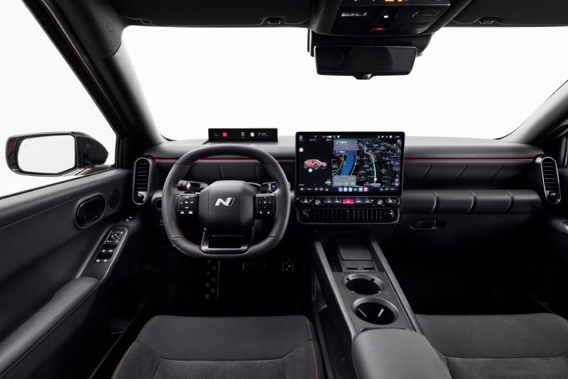 Het interieur van de Hyundai IONIQ 3.