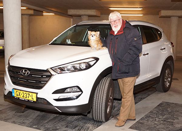 Bram Pater al dertig jaar fan van Hyundai