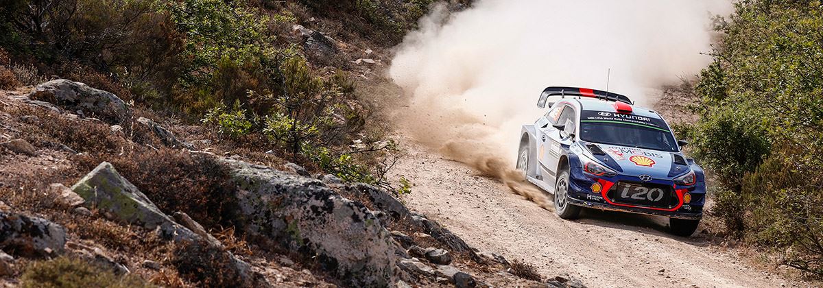 Rallyrijders Hyundai bezig aan indrukwekkende opmars