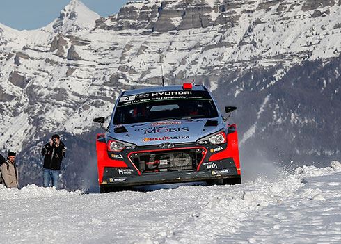 Rallyrijders Hyundai klaar voor strijd om wereldtitel