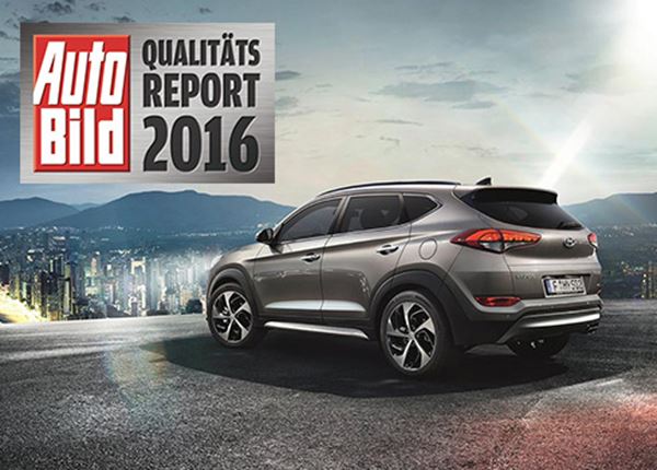 Hyundai wint AutoBild Quality Report. Alweer!