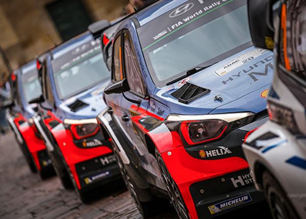 Hyundai op volle sterkte in de Rally van Spanje