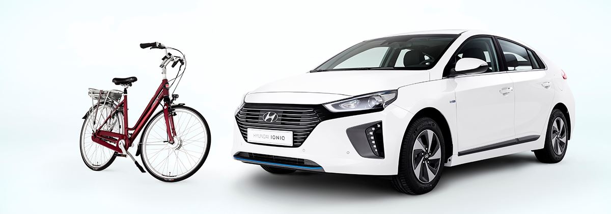 Stella e-bike cadeau bij aankoop Hyundai IONIQ Hybrid