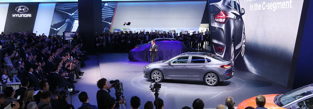 Volop genieten bij Hyundai op de autobeurs in Frankfurt!