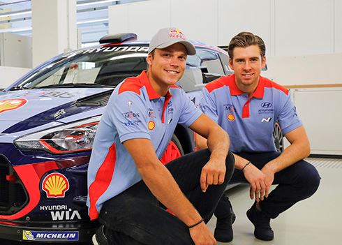Rallyteam met Andreas Mikkelsen op jacht naar de constructeurstitel