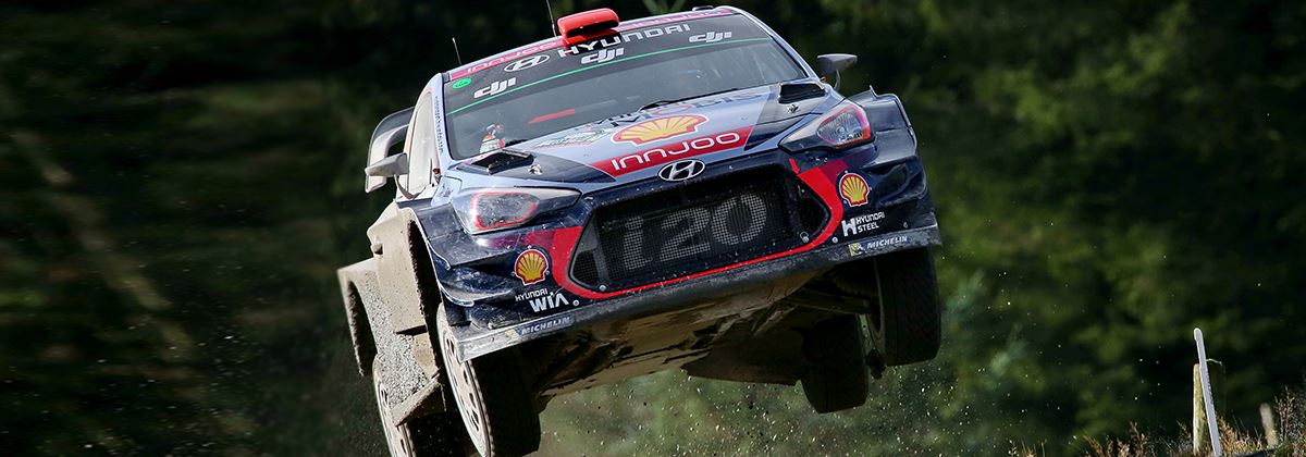 Thierry Neuville tweede in Rally van Wales