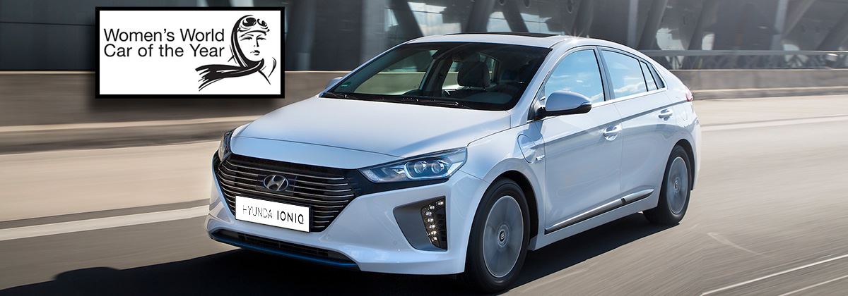 Hyundai IONIQ is Women’s World Car of the Year