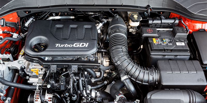 Hyundai KONA 1.0 T-GDI motor.