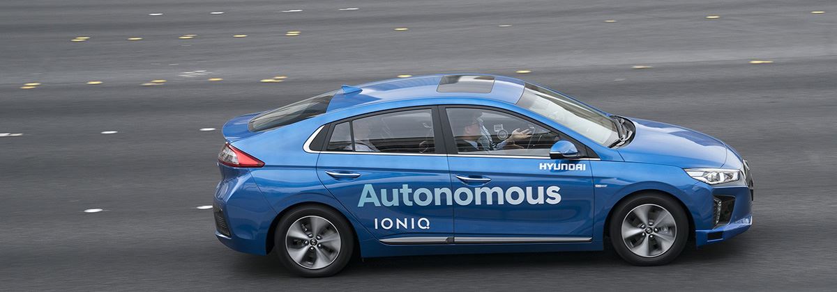 In 2021 zelfrijdende Hyundai Level 4