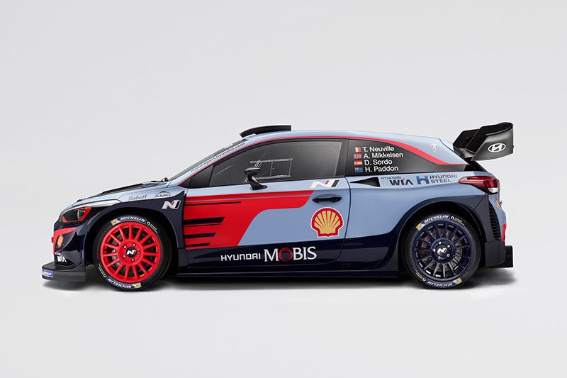 Dit is de nieuwe rallyauto Hyundai i20 WRC 2018