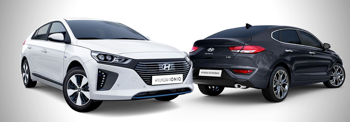 Kom testrijden in de nieuwe Hyundai i30 Fastback en IONIQ Plug-in Hybrid