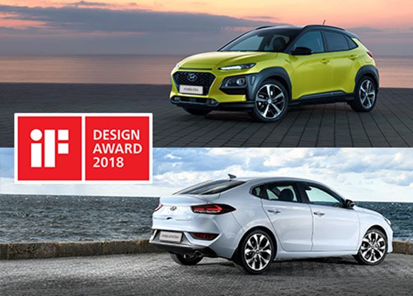 Twee iF Design Awards voor Hyundai