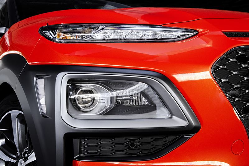 Foto: Hyundai KONA voorzijde.