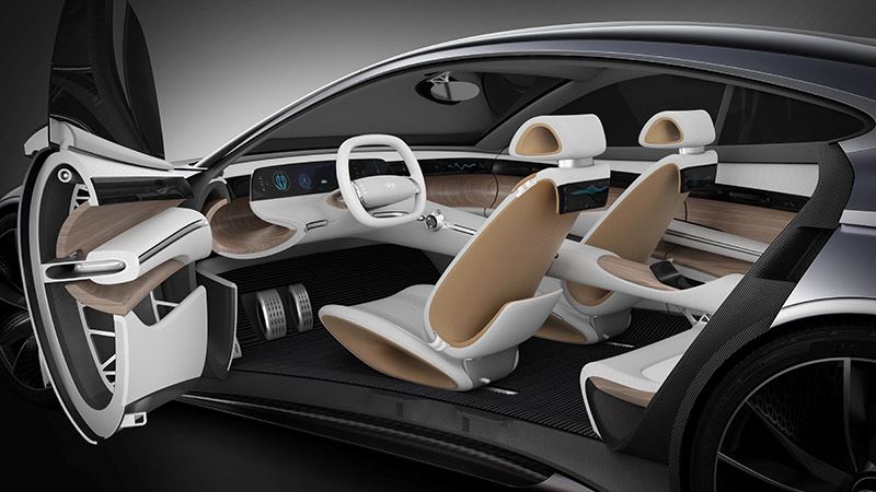 Hyundai concept car Le Fil Rouge.