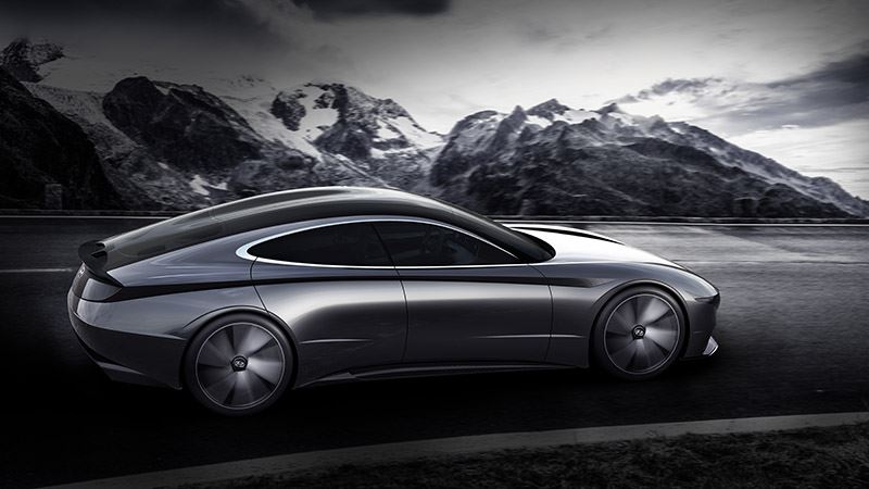 Hyundai concept car Le Fil Rouge.