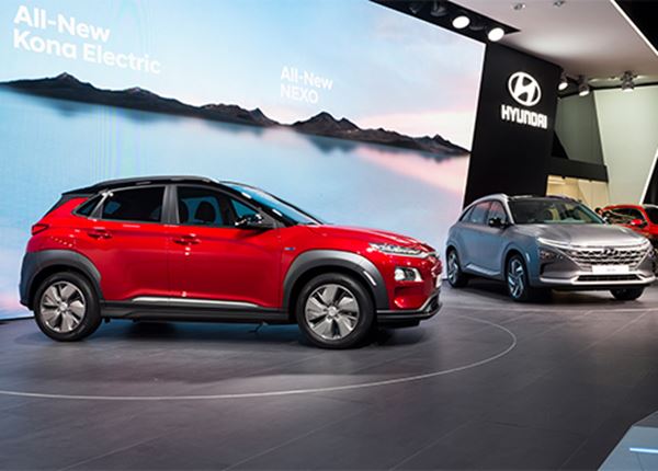 Hyundai KONA Electric en NEXO stelen de show in Genève