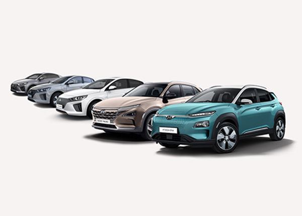 De 5 elektrische auto’s van Hyundai