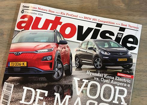 Hyundai KONA Electric verslaat Opel Ampera-e in test Autovisie
